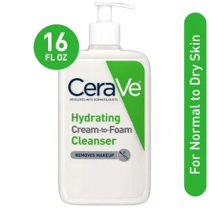 HYDRATING CREAM TO FOAM CLEANSER CERAVE 16 Oz