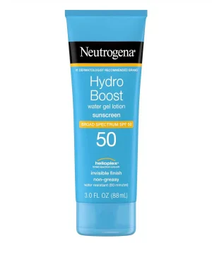 CC00062 HYDRO BOOST WATER GEL LOTION SUNSCREEN SPF 50 NEUTROGENA 88 ML