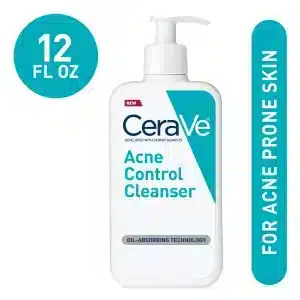 ACNE CONTROL CLEANSER CERAVE 12 OZ