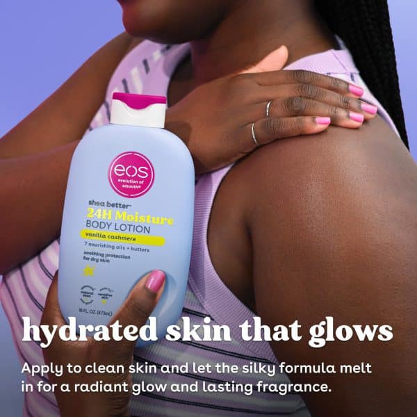 EOS SHEA BETTER VAINILLA CASHMERE BODY LOTION 16 OZ